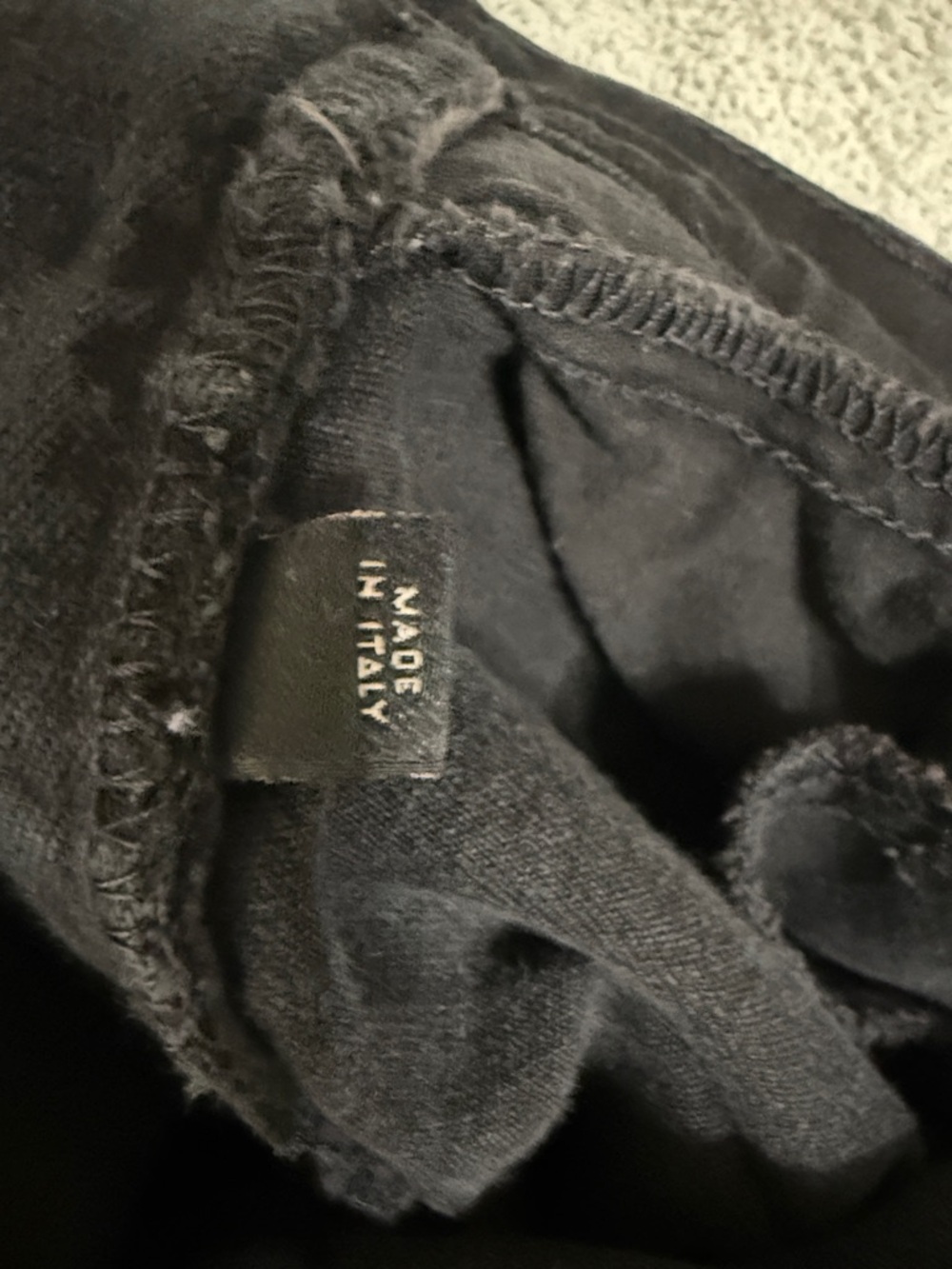 Versace Black Straight Leg Jeans - Picture 10 of 10